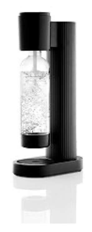 Bouteille AquaDream Pour Votre Gazéificateur - 1,1 Litre, Noir - Pour Boissons Pétillantes Maison Ou à Emporter