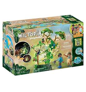 Playmobil 71009 Forêt tropicale avec veilleuse - Wiltopia - avec deux personnages et des animaux