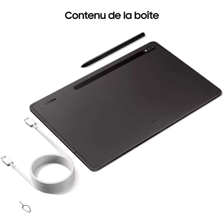 [Étudiants via Unidays] Tablette Samsung Galaxy Tab S8 - 128 Go (+BookCover et produits audio au choix)