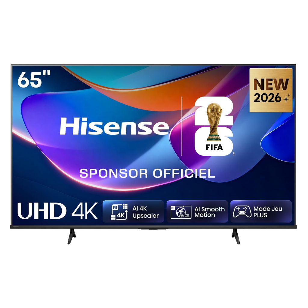 TV 65 " Hisense 65A6S - TV 2026 4K UHD, Smart TV