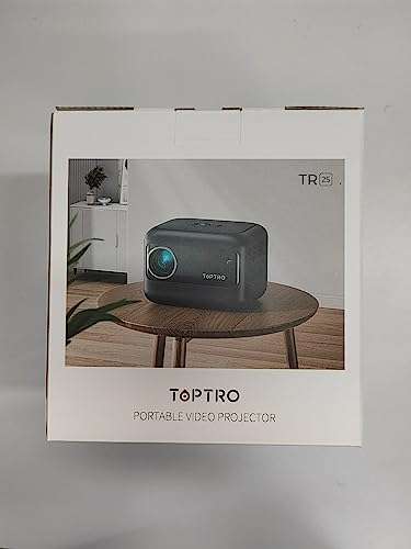 Vidéoprojecteur Toptrop - WiFi, Bluetooth, 13000 Lumens, 1080p Full HD (via coupon - vendeur tiers)