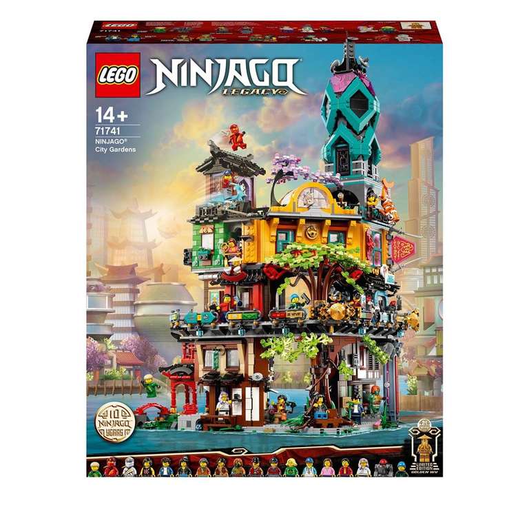 Sélection de Lego à -25% - Ex. : Lego Ninjago (71741) - Les Jardins de la Ville de Ninjago