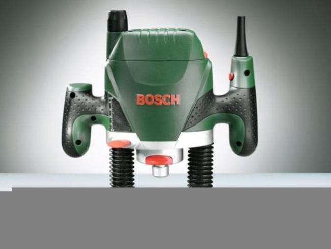Défonceuse électrique Bosch Pof 1400 ace + Coffret 6 fraises, 1400 W (via ODR de 40€)