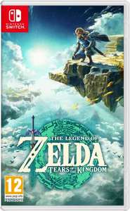 Zelda Tears of the Kingdom sur Nintendo Switch (Via coupon)
