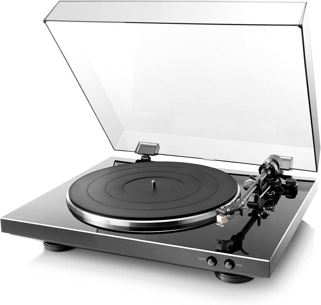Platine Vinyle Denon DP-300F - Noir (Via Remise au Panier)