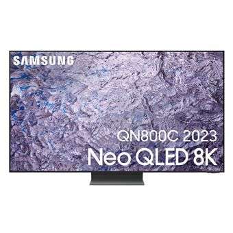TV 75" Neo QLED 8K Samsung TQ75QN800C - Mini-LED, 120Hz, HDMI 2.1, Neo Quantum HDR 8K+, Freesync, Boîtier Slim One Connect (Via ODR 500€)
