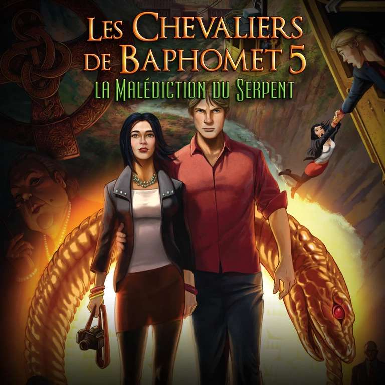 Les Chevaliers de Baphomet 5 - La Malédiction du Serpent sur PS4 (Dématérialisé) - 4.49€ pour les PS+