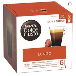 90 Capsules XL de Nescafé Dolce Gusto Lungo - 3 boîtes de 30 capsules