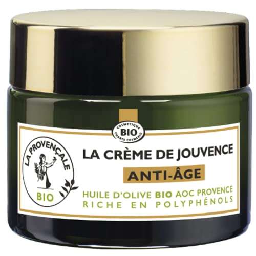 Soin visage La Provençale Bio - La Crème de Jouvence Anti-Âge (50ml)