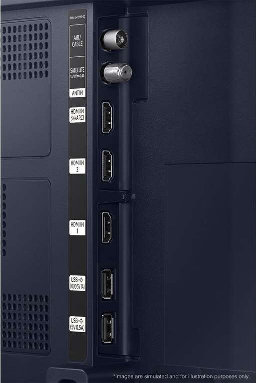 TV QLED 43" Samsung The Sero QE43LS05B - 4K UHD, Smart TV, affichage vertical (via ODR 600€) + 267.80€ offerts en carte cadeau
