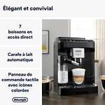 Machine a Café Grain ECAM292.81.B De'Longhi Magnifica Evo (via ODR de 75€)