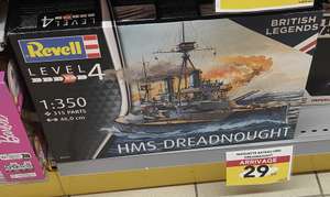 Maquette HMS Dreadnought en 1:350 - Stockomani