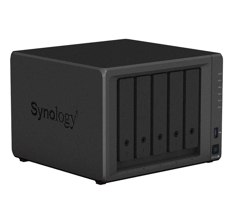Serveur NAS Synology Diskstation DS1522+ (+116.25 € en carte cadeau DARTY15)