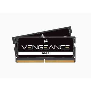 Mémoire Ram Corsair Vengeance DDR5 - 16Go (2x8Go) SODIMM - 4800 MHz - 1,1V - Noir