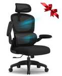 Chaise bureau ergonomique soutien lombaire et appui-tête ajustable (Vendeur tiers)