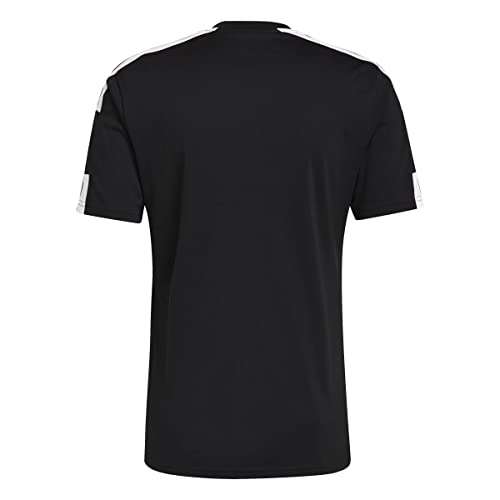 T-shirt Adidas Homme Squad 21 Jsy - Blanc/Noir (Taille L)