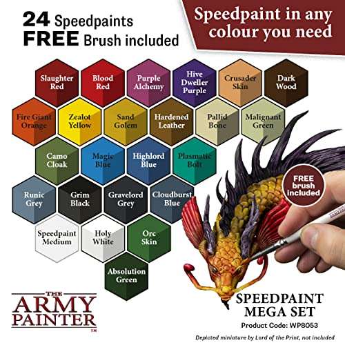 Kit de Peinture The Army Painter Speedpaint Mega Set 1.0 (Vendeur Tiers)