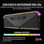 Kit mémoire RAM DDR4 Corsair Vengeance RGB RT ‎‎CMN32GX4M2Z3600C18 - 32 Go (2x 16 Go), 3600 MHz, C18