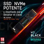 SSD interne M.2 NVMe WD_BLACK SN750 SE (WDBB9J0010BNC-WRSN) - 1 To, PCIe 4.0 + Battlefield 2042 offert
