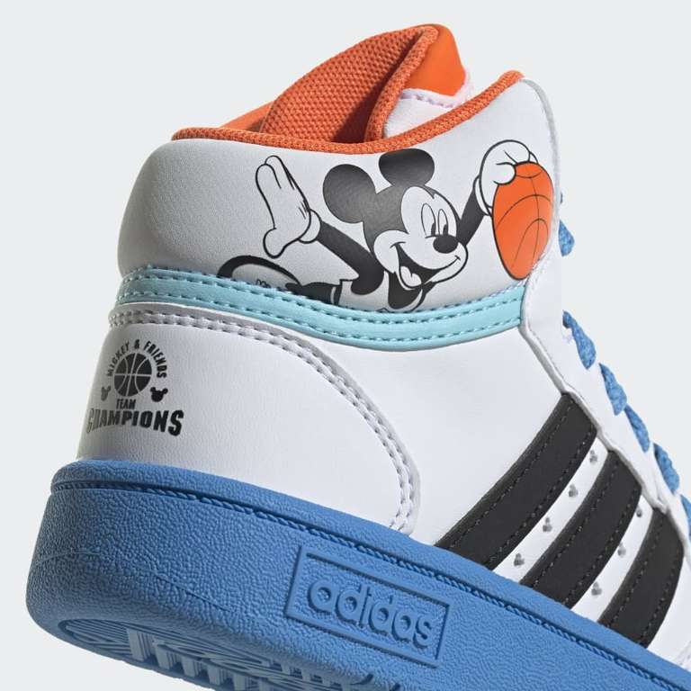 Baskets enfant Adidas montantes Mickey - Tailles 28 à 40