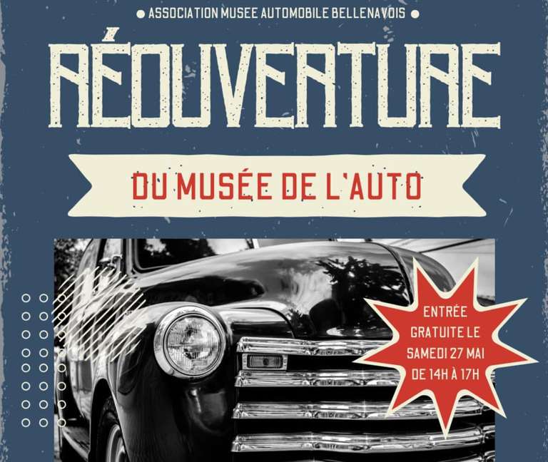 Entrée Gratuite au Musée Automobile de Bellenaves (03)