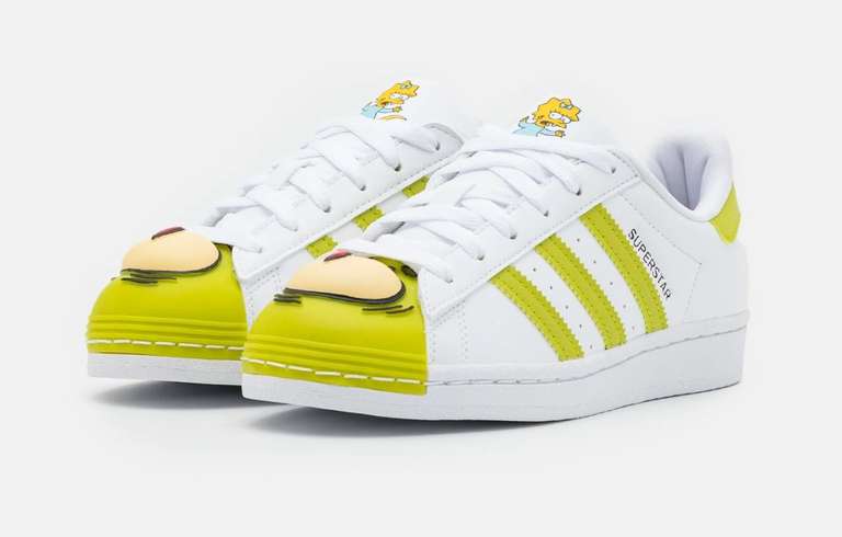 Basket basses Adidas Superstar X The Simpsons - Tailles 35.5 à 38 ⅔