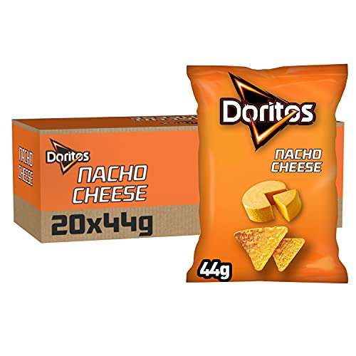 Lot de 20 Doritos Nacho Cheese - 20 x 44g (Via Abonnement Prévoyez et Économisez)