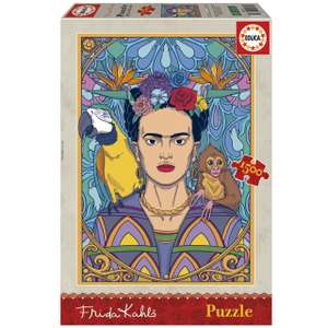 Puzzle Educa 1500 pièces (19943) - Frida Kahlo, 85 x 60 cm, avec colle