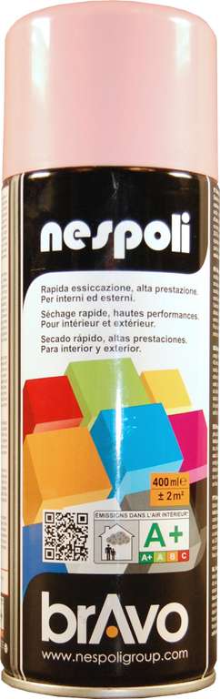 Aérosols peinture professionnelle Haute Performance Nespoli - 400ml, différentes couleurs