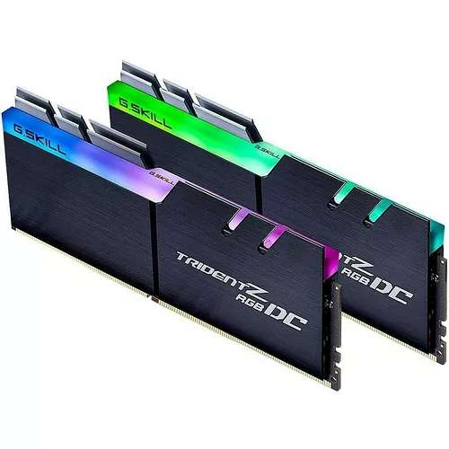 Kit mémoire RAM G.Skill Trident Z DC RGB DDR4 - 64 Go (2 x 32 Go), 3200 MHz, CAS 14