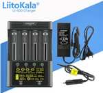 Chargeur de batterie lithium Ion, NiMh LiitoKala Lii-600 - 1.2V 3.7V AA AAA 18650 26650 21700 26700