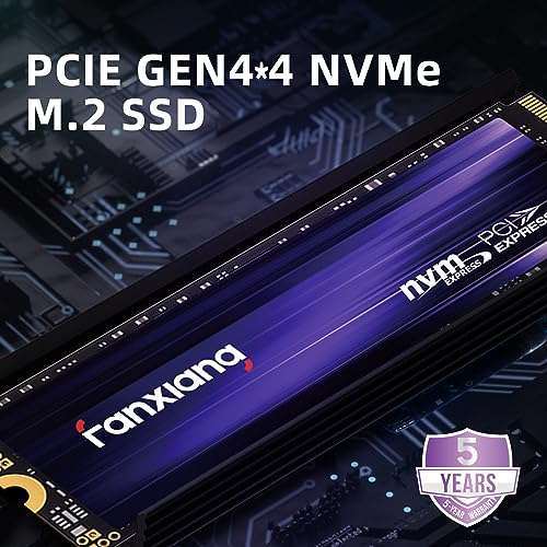 SSD interne M.2. NVMe Fanxiang S880 - 2 To, 7300 Mo/s (Vendeur tiers)