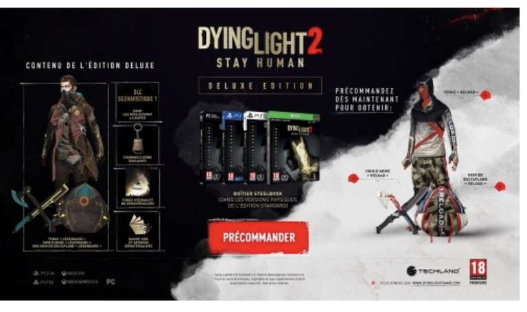 [Précommande] Dying Light 2: Stay Human - Édition Deluxe sur PC