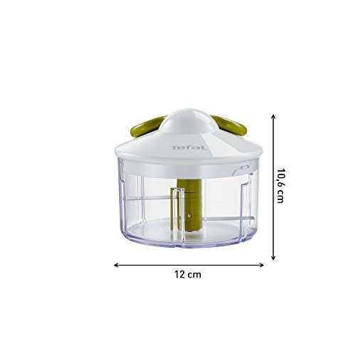 Mini hachoir manuel Tefal 5 secondes - 500 ml (K1330404) - Lames en acier inoxydable