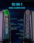 Mini PC AMR5 - AMD VEGA 7- Ryzen 5 5600U, 16 Go de RAM DDR4, SSD de 512go, Windows 11 (Via coupon - Vendeur Tiers)