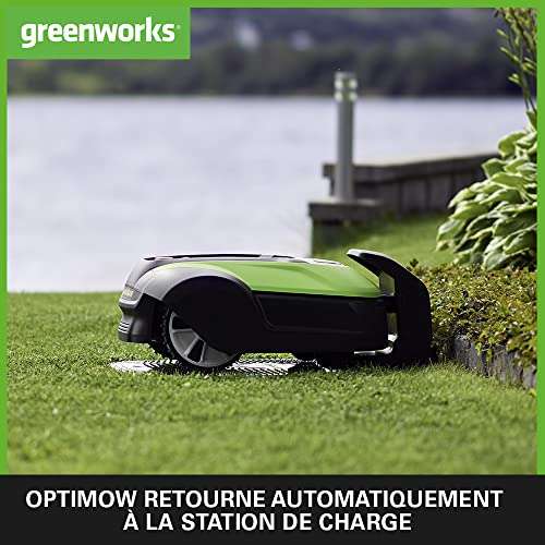 Tondeuse Robot à Gazon Greenworks Optimow S - Jusqu'à 300 m2