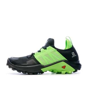 Chaussures de Trail Homme Salomon Madcross - Noir/Vert, Tailles du 41.1/3 au 46