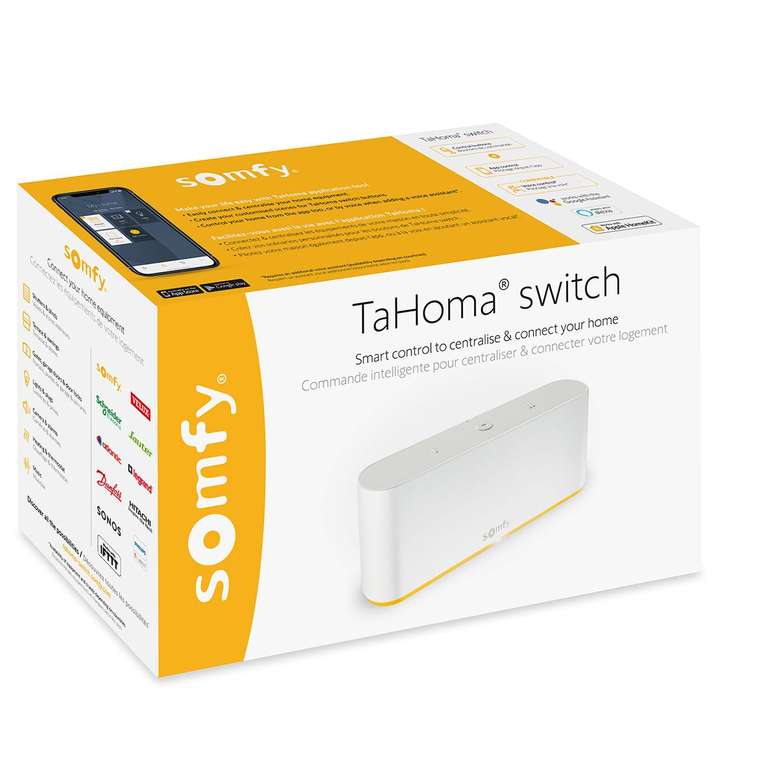 Box Domotique Somfy TaHoma Switch (1870595) - Via l'application
