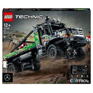 Jouet Lego Technic Le Camion d’Essai 4x4 Mercedes-Benz Zetros 42129 (via 53.75€ sur la carte)