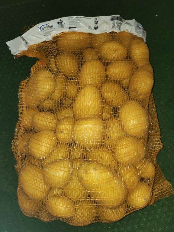 Sac de 10 kg de pommes de terre de consommation (40/70, origine France) - Auchan St Herblain Nantes (44)