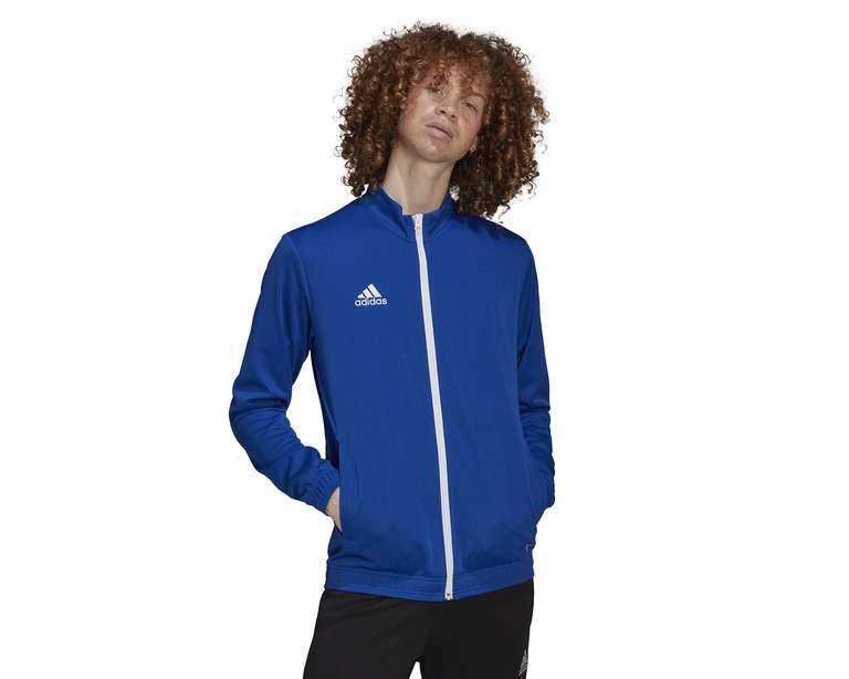 Veste de Football Adidas Entrada 22 Tracksuit Jacket Track Top - Bleu team royal blue, Aeroready, taille XS à 3XL