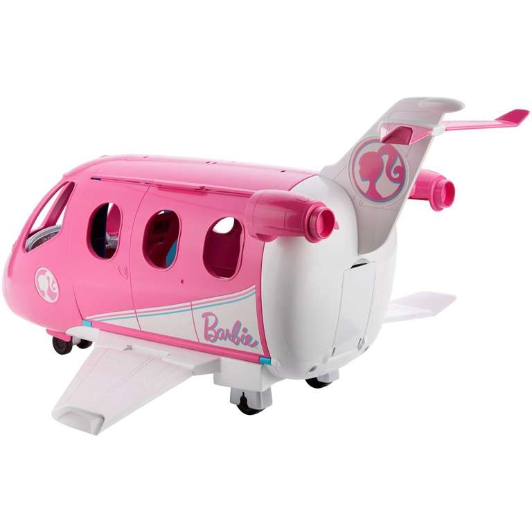 Jouet Barbie : L'avion de rêve de Barbie avec plus de 15 accessoires (Via 59.99€ sur la carte fidélité)
