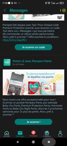 Points doublés pour l'achat d'un produit Pampers Pants (Via l'application Pampers Club) - pampers.fr