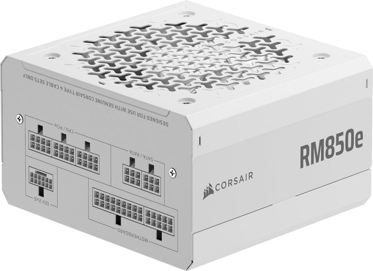 Alimentation PC modulaire Corsair RM850e White (2025) - 850W, 80 Plus Gold, ATX 3.1 (Occasion - Comme neuf) — Amazon