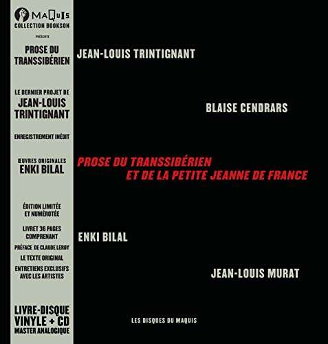 Double vinyle + CD + livre d'art - Prose du Transsibérien et de la Petite Jeanne de France