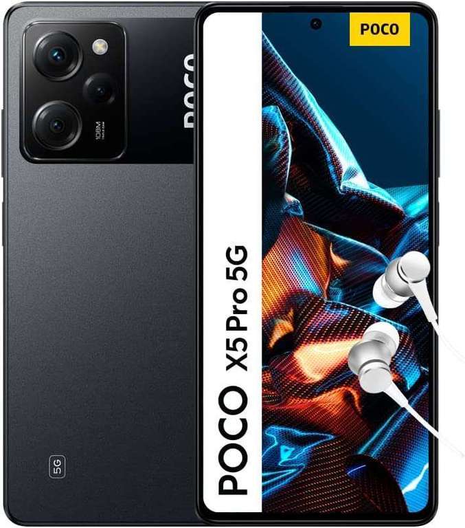 Smartphone 6.67" Xiaomi POCO X5 Pro 5G - AMOLED FHD+ 120Hz, Snapdragon 778G, 108 MP, Charge 67W (6/128 Go à 229€ & 8/256 Go à 255€) - France