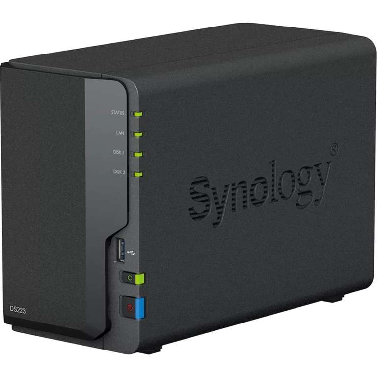 Serveur NAS Synology DS223 - 2 baies (sans disque dur)