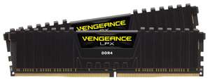 Kit mémoire Corsair Vengeance LPX 16GB (2 X 8GB) - DDR4 3200 Mhz, C16 - Noir