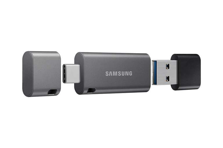 Clé USB 3.1 Samsung DUO Plus Type-C 400 Mo/s - 256 Go