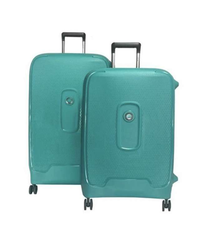 Set de 2 valises Delsey Moncey2 - Vert méridien (vendeur tiers)